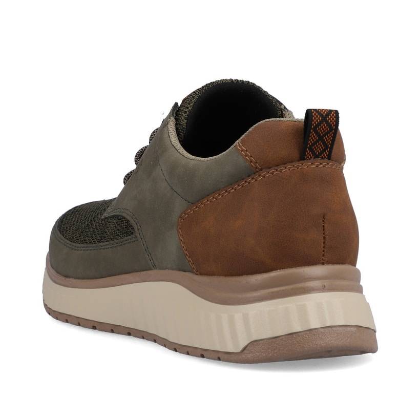 Rieker Artikelnummer B0602-54 Rieker Herren Slipper olivgrün Online Outlet