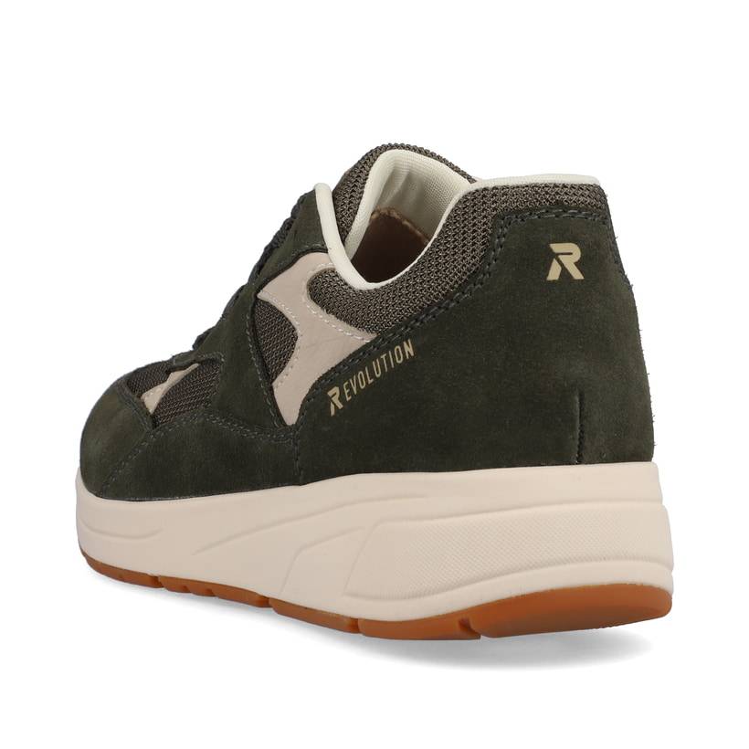 Rieker Artikelnummer 07000-54 Rieker Herren Sneaker Low army green Exklusive Angebote