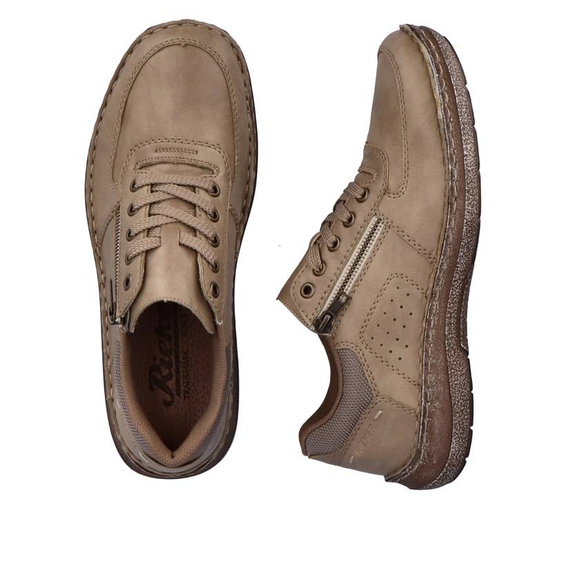 Rieker Artikelnummer 03010-64 Rieker Herren Schnürschuhe braunbeige Blitzangebot