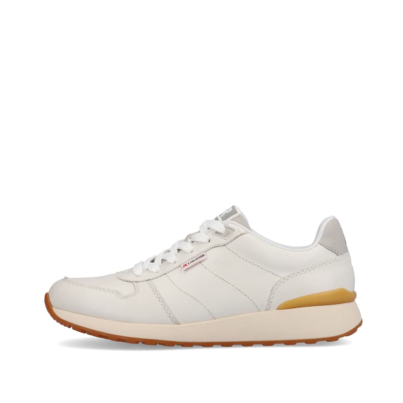 Rieker Artikelnummer 07605-80 Rieker Herren Sneaker Low crystal white Große Rabatte