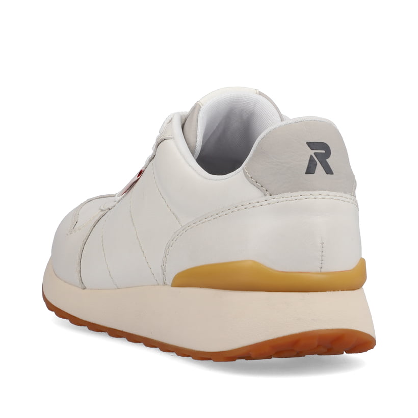 Rieker Artikelnummer 07605-80 Rieker Herren Sneaker Low crystal white Große Rabatte