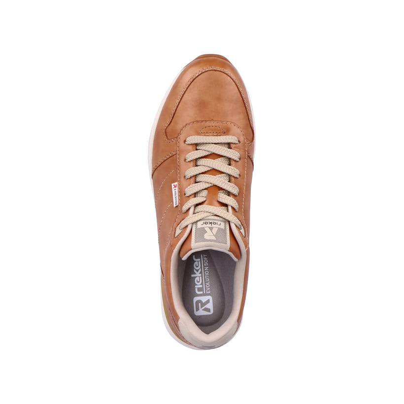 Rieker Artikelnummer 07605-22 Rieker Herren Sneaker Low cinnamon Neuheiten
