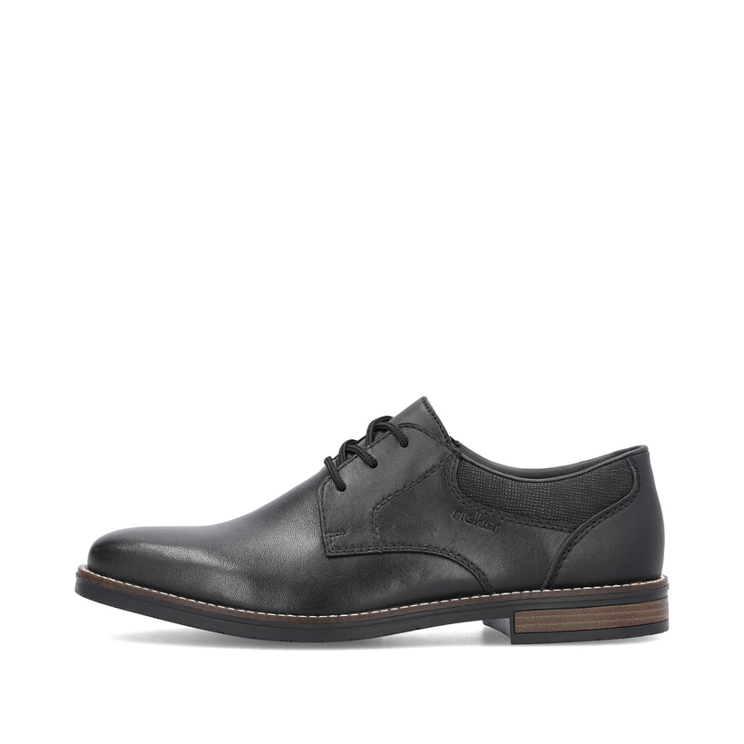 Rieker Artikelnummer 13510-00 Rieker Herren Schnürschuhe nachtschwarz