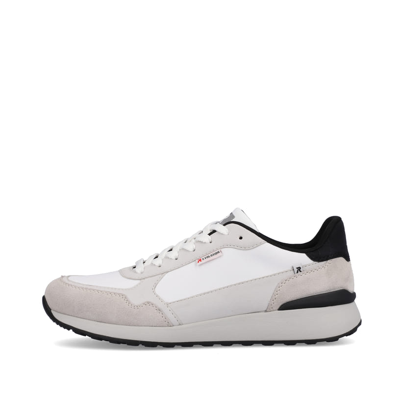 Rieker Artikelnummer 07606-40 Rieker Herren Sneaker Low pearl-white grey