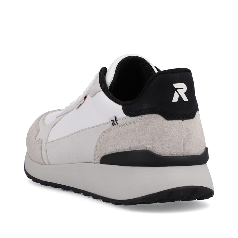 Rieker Artikelnummer 07606-40 Rieker Herren Sneaker Low pearl-white grey Kauf eins, bekomm eins gratis