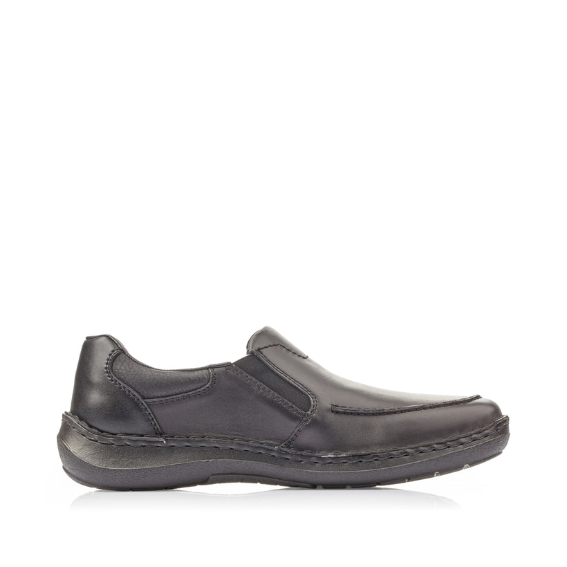 Rieker Artikelnummer 03064-01 Rieker Herren Slipper asphaltschwarz Sonderangebote