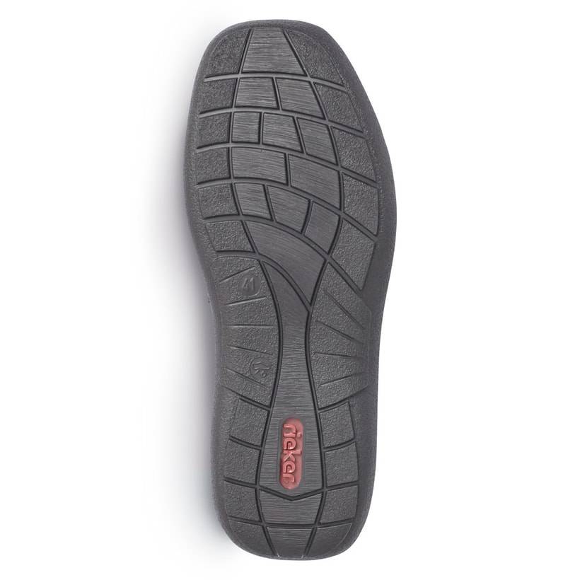Rieker Artikelnummer 03064-01 Rieker Herren Slipper asphaltschwarz Sonderangebote