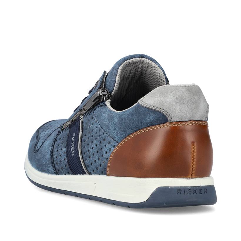 Rieker Artikelnummer 11926-14 Rieker Herren Schnürschuhe himmelblau Riesige Ersparnisse