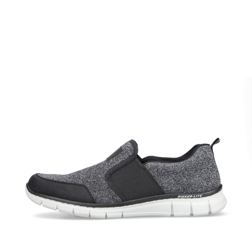 Rieker Artikelnummer B7752-45 Rieker Herren Slipper mondgrau Wochenangebot
