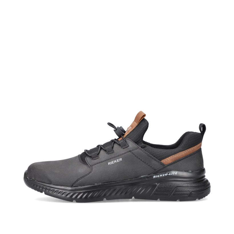 Rieker Artikelnummer B6453-00 Rieker Herren Slipper tiefschwarz Kostenlose Rückgabe