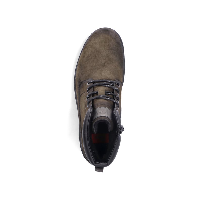 Rieker Artikelnummer F2610-54 Rieker Herren Schnürstiefel khakigrün Begrenzte Freigabe