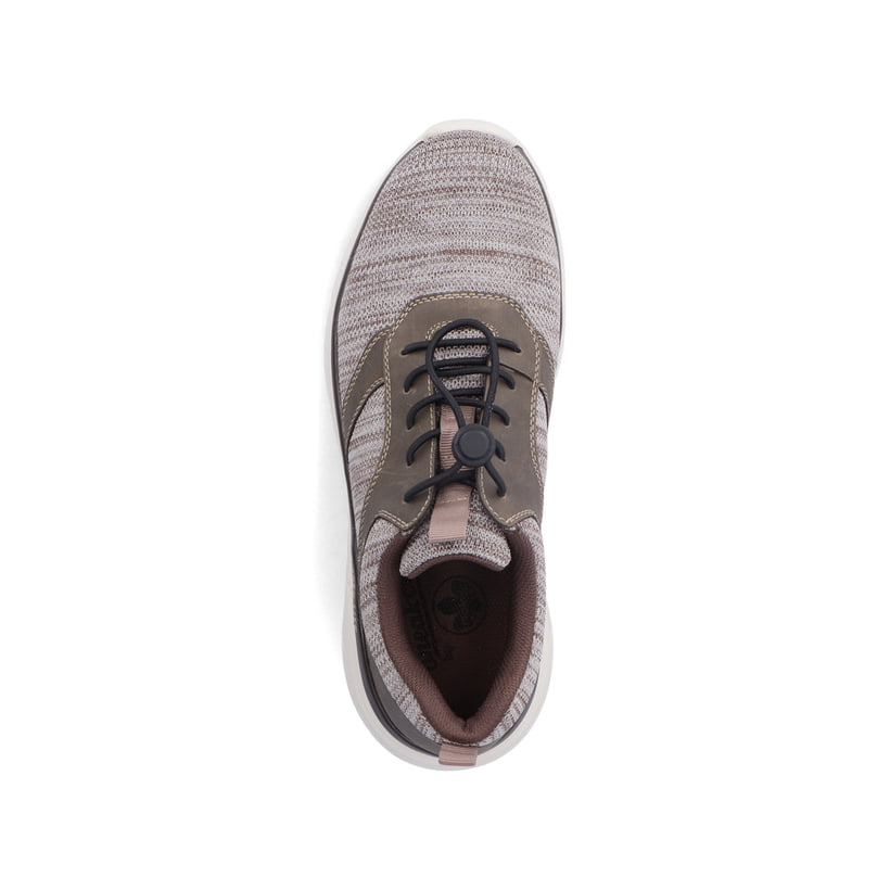 Rieker Artikelnummer B6464-64 Rieker Herren Slipper silbergrau Letzte 3 Tage