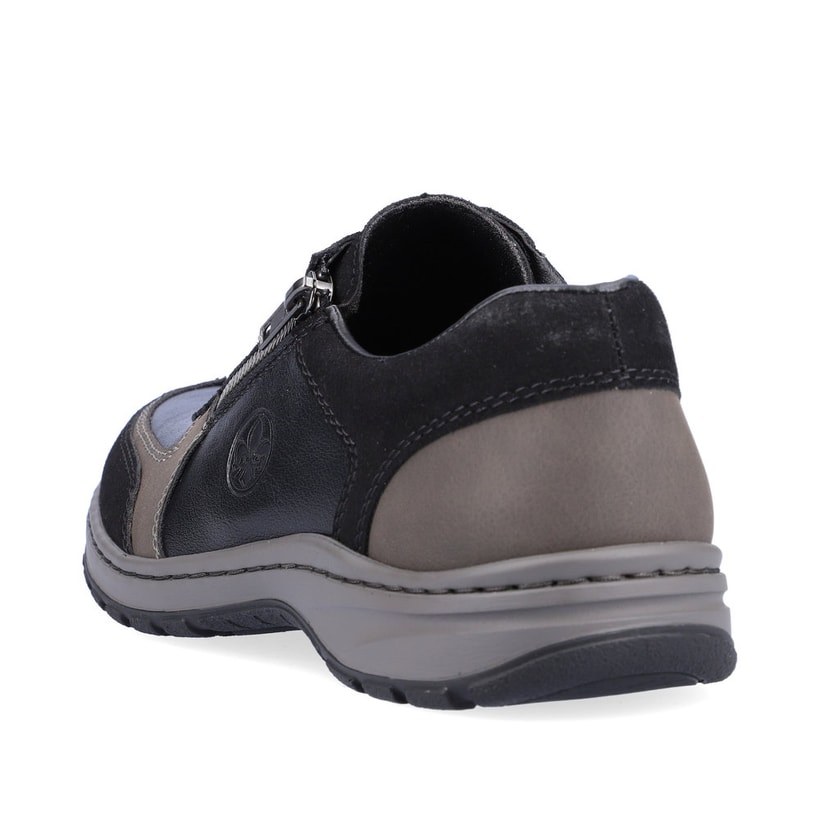 Rieker Artikelnummer 03322-00 Rieker Herren Schnürschuhe asphaltschwarz Neueste Stile