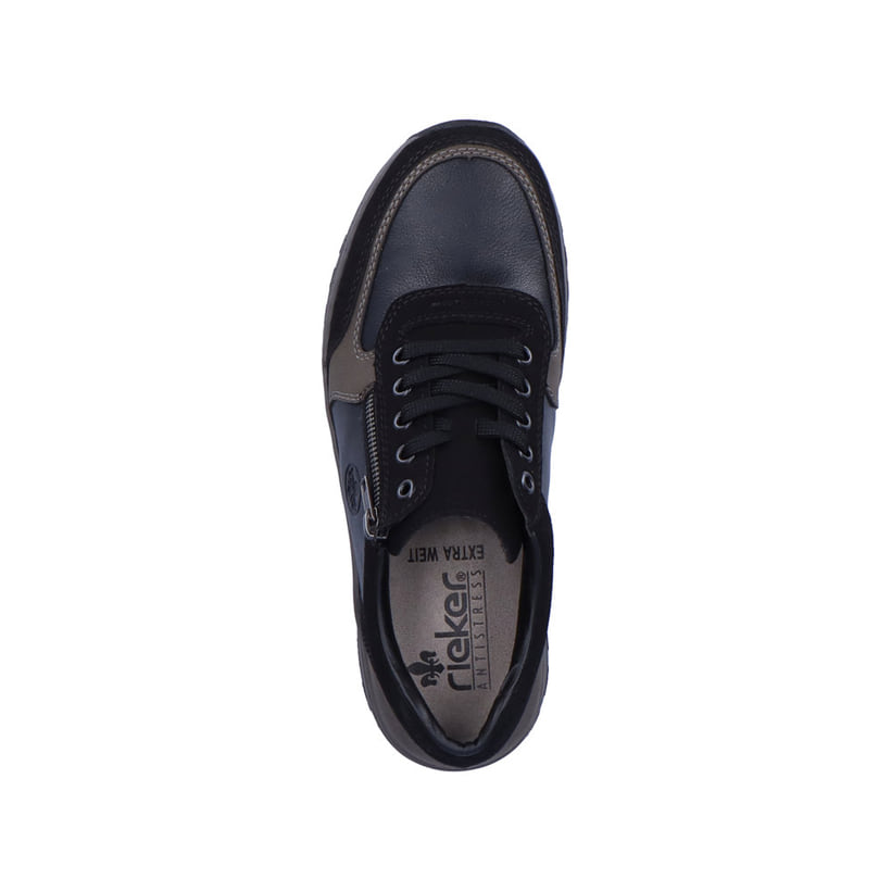 Rieker Artikelnummer 03322-00 Rieker Herren Schnürschuhe asphaltschwarz Neueste Stile