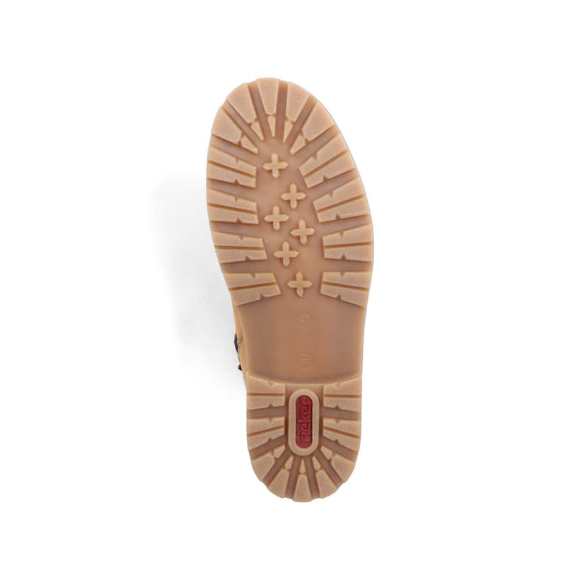 Rieker Artikelnummer 37740-68 Rieker Herren Schnürstiefel goldgelb Letzte 2 Tage