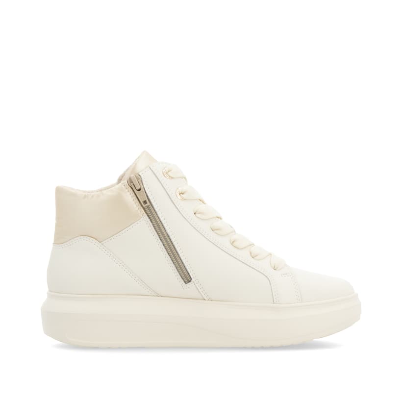 Rieker Artikelnummer W1270-60 Rieker Damen Sneaker High vanilleweiß Bis zu 50% Rabatt