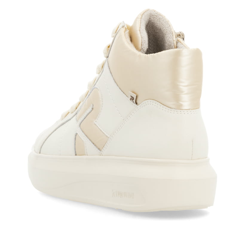 Rieker Artikelnummer W1270-60 Rieker Damen Sneaker High vanilleweiß Bis zu 50% Rabatt
