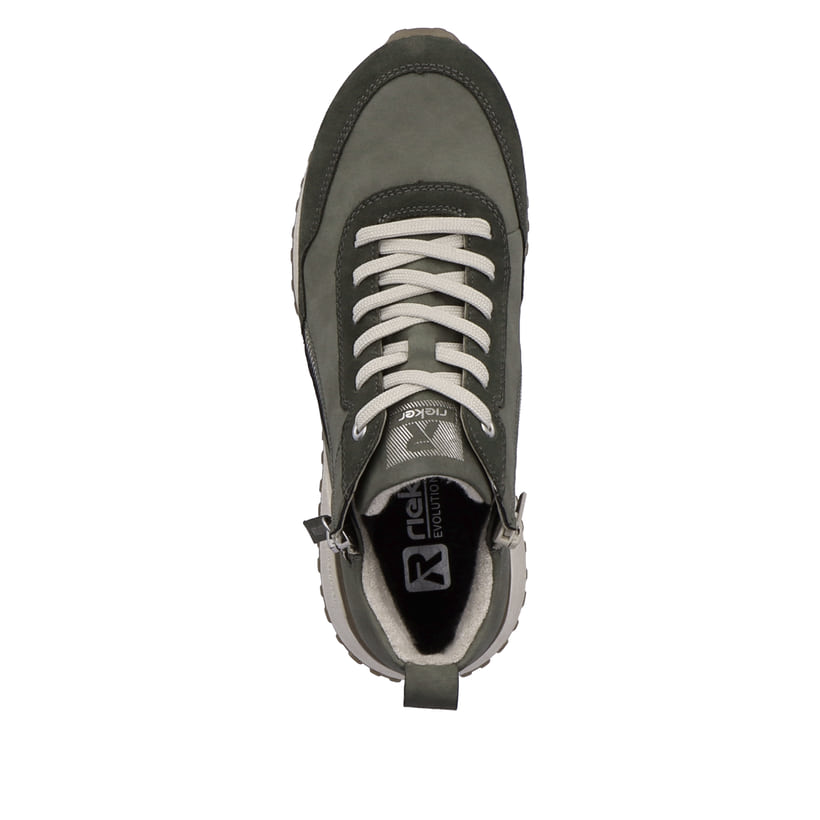 Rieker Artikelnummer W0661-54 Rieker Damen Sneaker High leaf green Bis zu 60% Rabatt