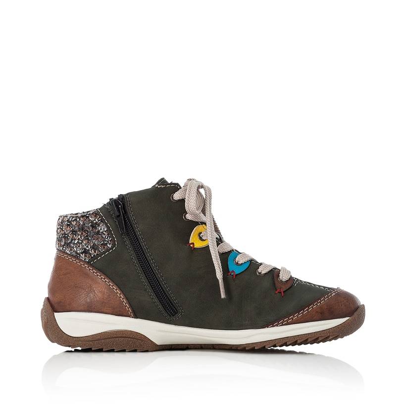 Rieker Artikelnummer L5222-24 Rieker Damen Schnürschuhe moosgrün Nur für heute