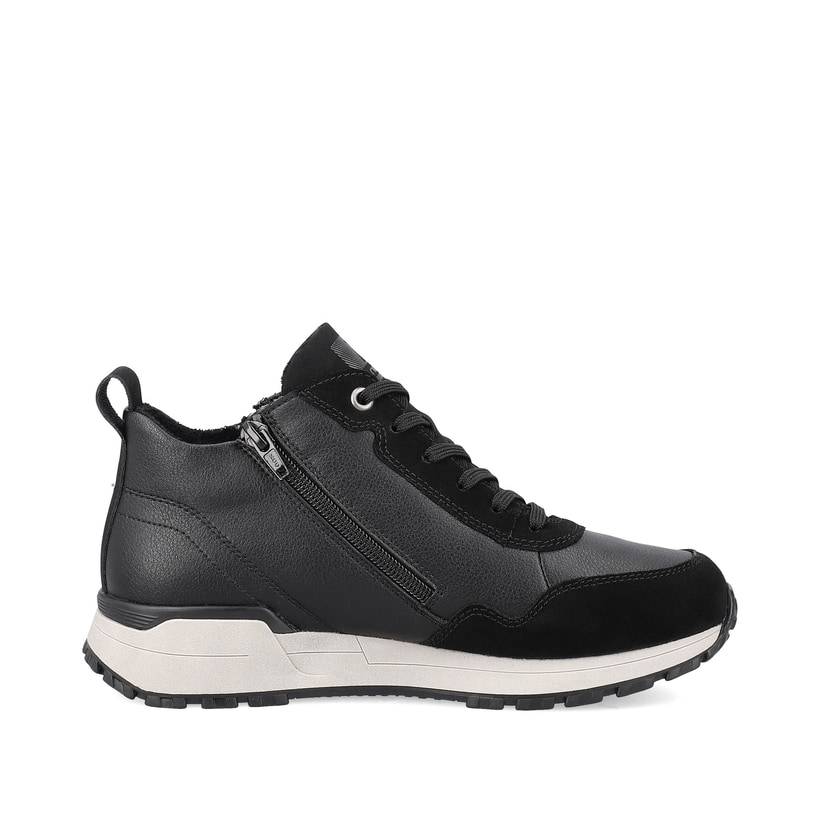Rieker Artikelnummer W0661-00 Rieker Damen Sneaker High steel black Riesige Rabatte