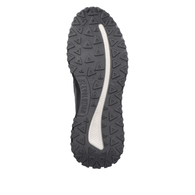 Rieker Artikelnummer W0661-00 Rieker Damen Sneaker High steel black Riesige Rabatte