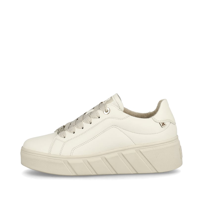 Rieker Artikelnummer W0503-80 Rieker Damen Sneaker Low cremeweiß
