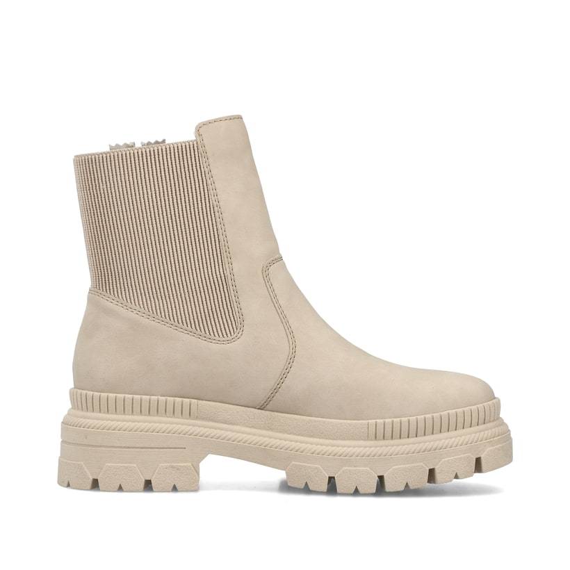 Rieker Artikelnummer Y9373-62 Rieker Damen Chelsea Boots cremebeige zollfrei