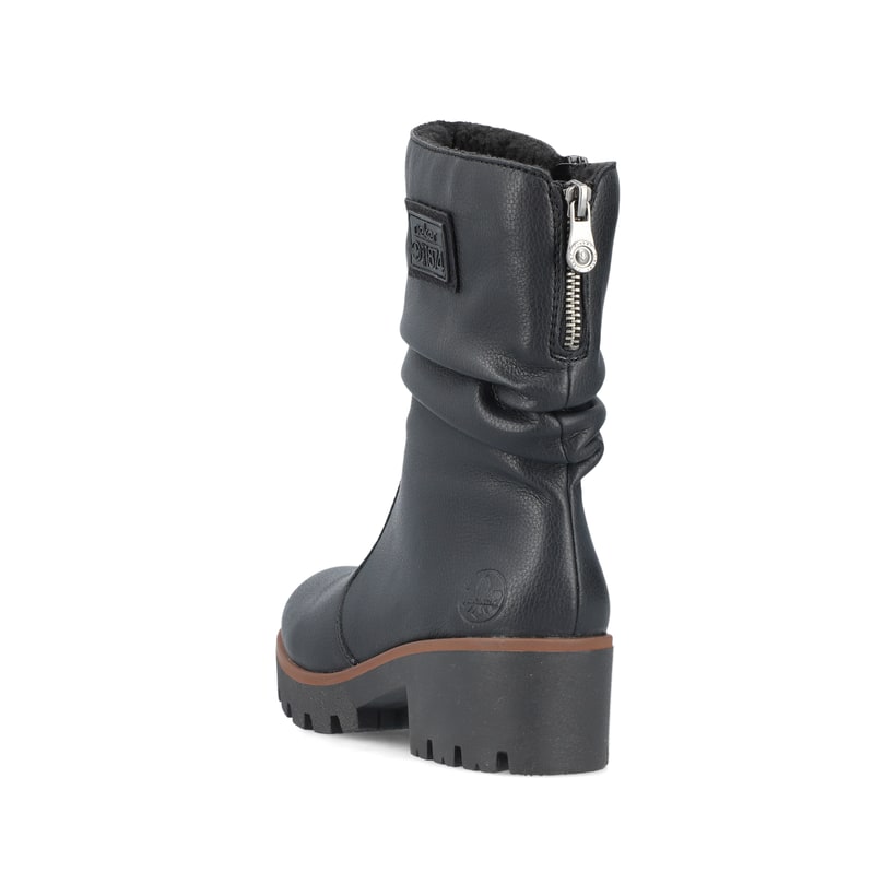 Rieker Artikelnummer 79260-00 Rieker Damen Kurzstiefel nachtschwarz Auslauf