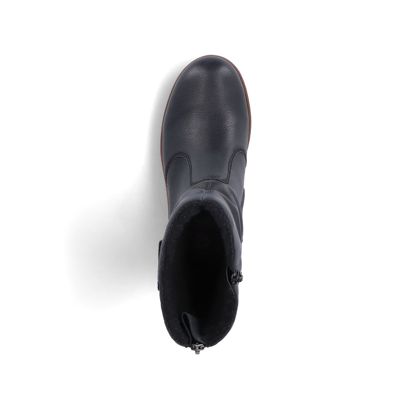 Rieker Artikelnummer 79260-00 Rieker Damen Kurzstiefel nachtschwarz Auslauf