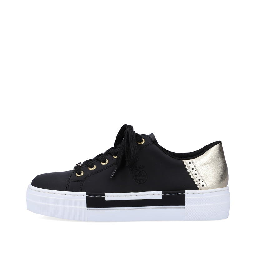 Rieker Artikelnummer N4931-00 Rieker Damen Sneaker Low graphitschwarz