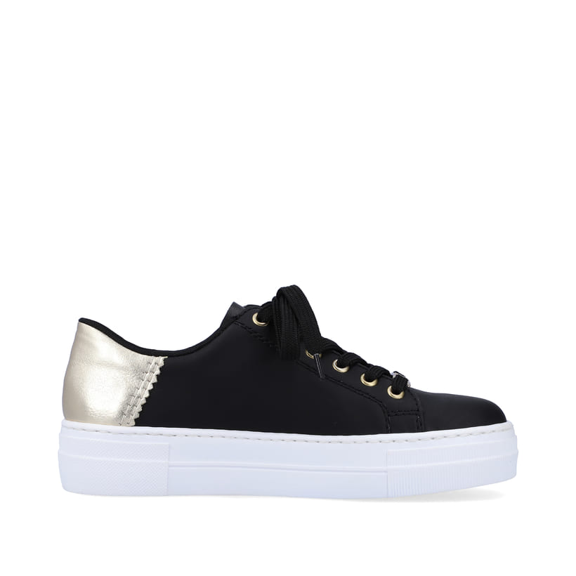Rieker Artikelnummer N4931-00 Rieker Damen Sneaker Low graphitschwarz Schlussverkauf