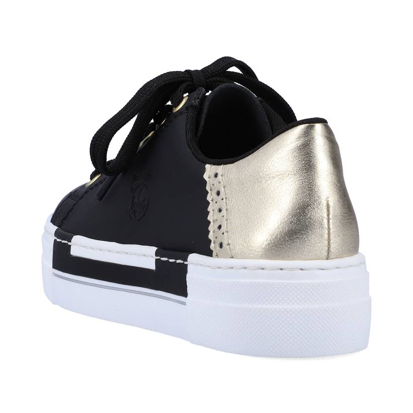 Rieker Artikelnummer N4931-00 Rieker Damen Sneaker Low graphitschwarz Schlussverkauf