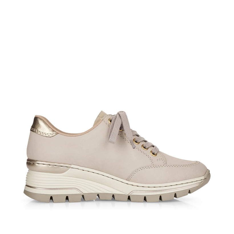 Rieker Artikelnummer N8322-60 Rieker Damen Sneaker Low beige Günstiger Verkauf