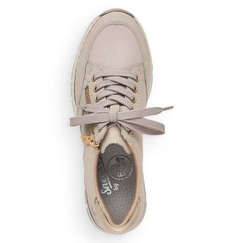 Rieker Artikelnummer N8322-60 Rieker Damen Sneaker Low beige Günstiger Verkauf