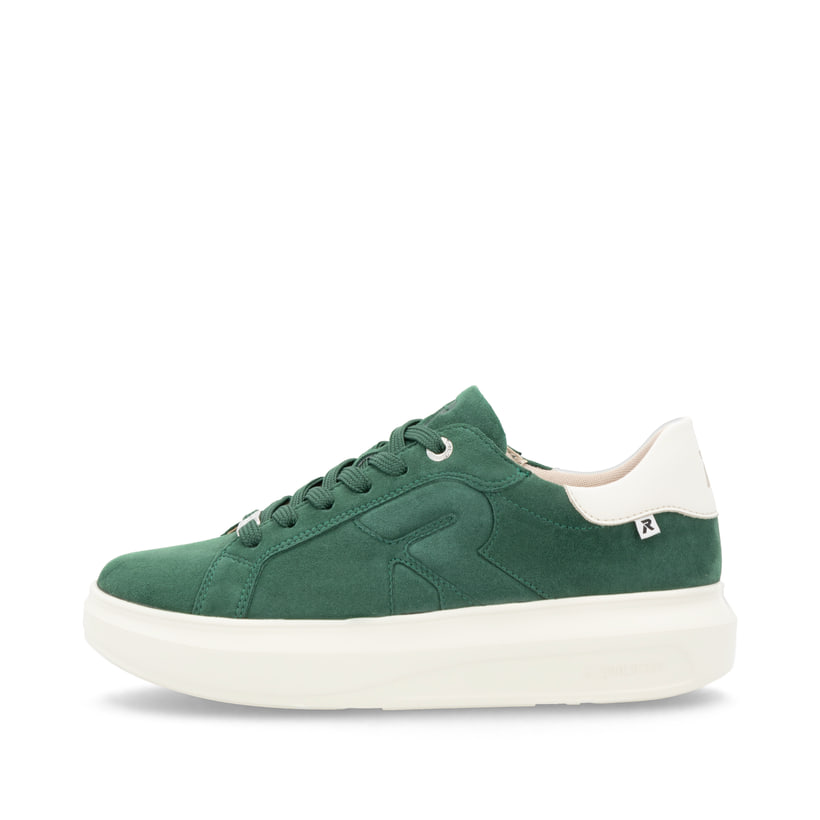 Rieker Artikelnummer W1204-54 Rieker Damen Sneaker Low waldgrün