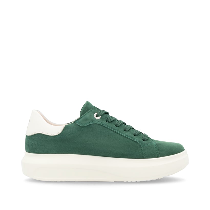 Rieker Artikelnummer W1204-54 Rieker Damen Sneaker Low waldgrün Fabrikverkauf