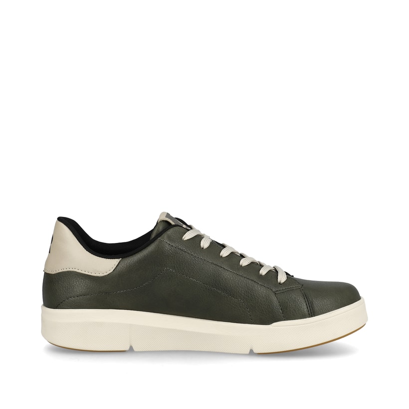 Rieker Artikelnummer 41902-52 Rieker Damen Sneaker Low khaki grey Fabrik Onlineshop