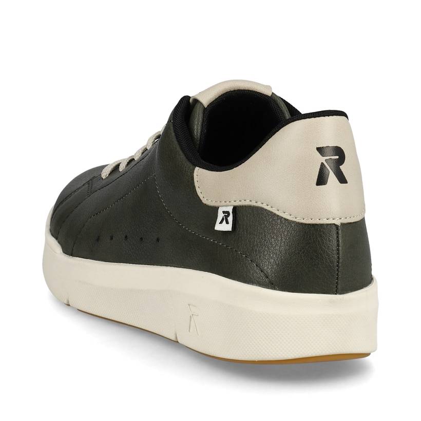 Rieker Artikelnummer 41902-52 Rieker Damen Sneaker Low khaki grey Fabrik Onlineshop