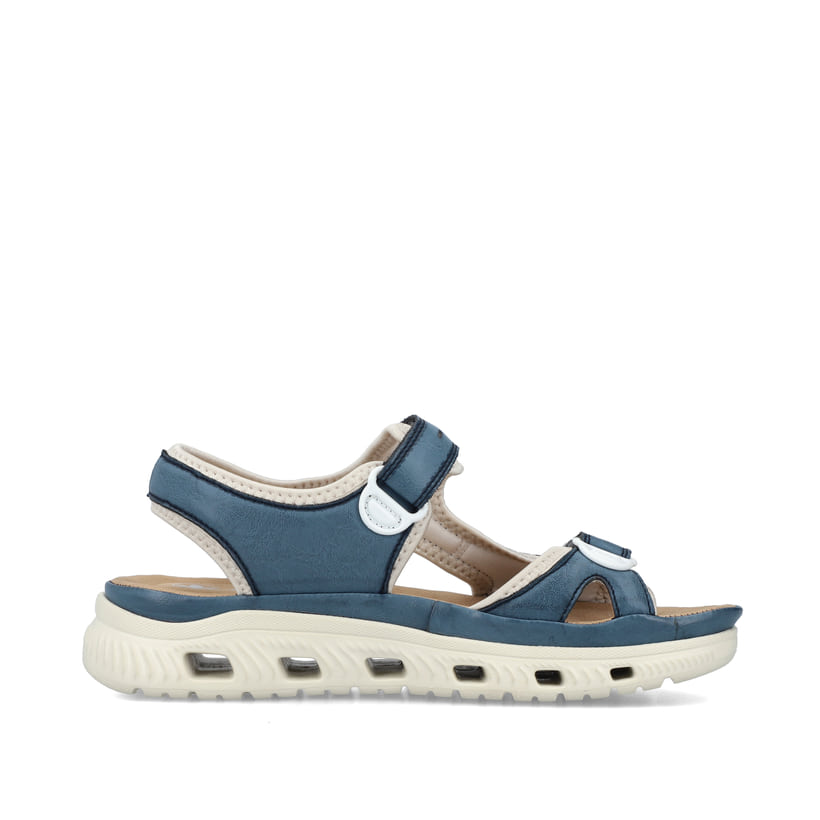 Rieker Artikelnummer 64066-14 Rieker Damen Trekkingsandalen schieferblau Günstig kaufen