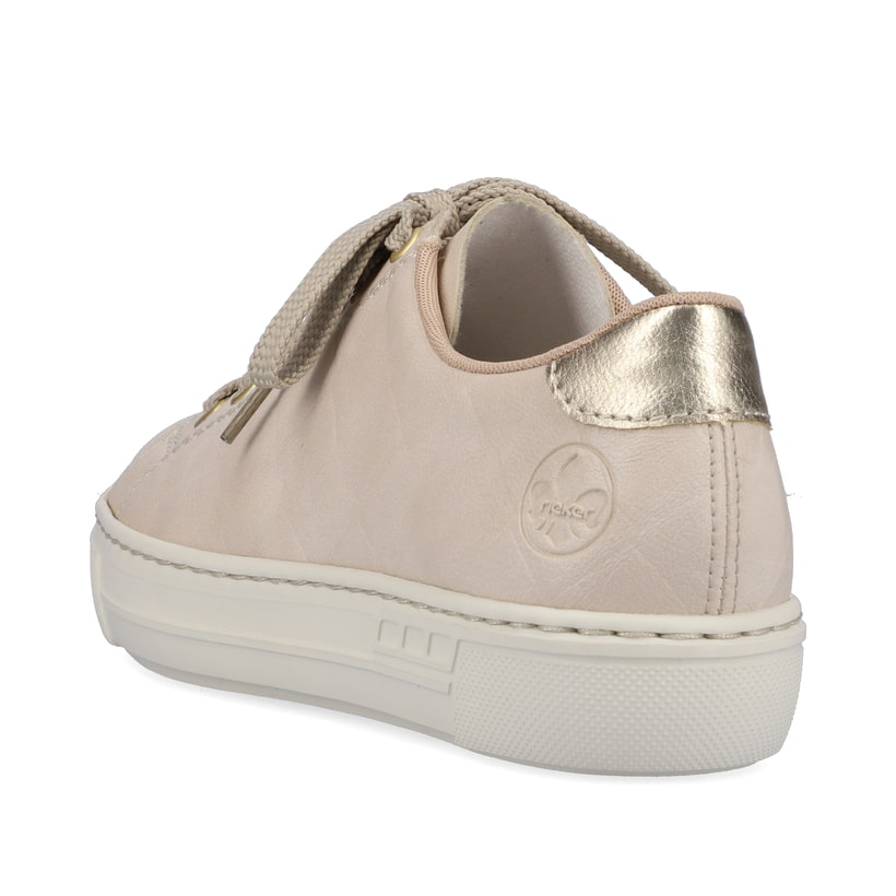 Rieker Artikelnummer L9800-80 Rieker Damen Sneaker Low hellbeige Großer Ausverkauf