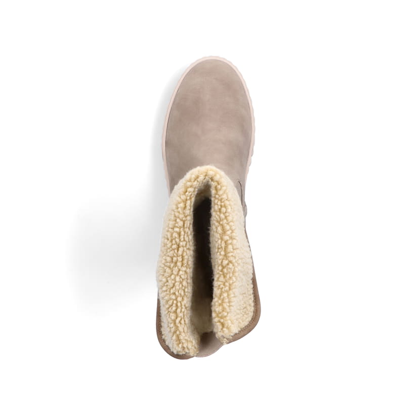 Rieker Artikelnummer N2554-60 Rieker Damen Hochschaftstiefel graubeige Preisnachlass