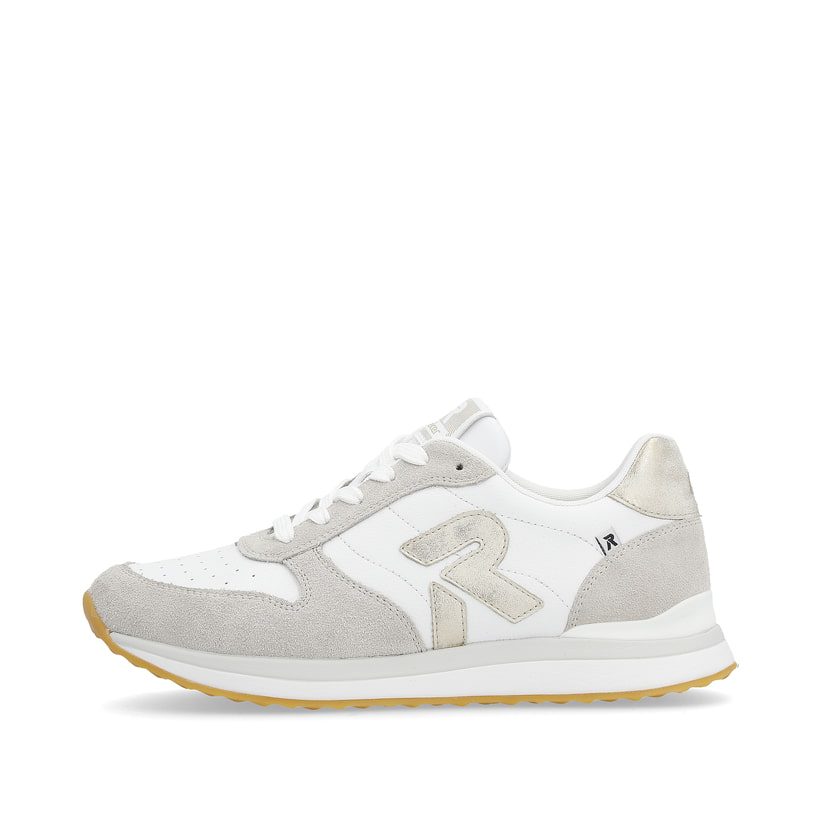 Rieker Artikelnummer 42501-81 Rieker Damen Sneaker Low pearl-white clay-beige Weihnachtsangebot