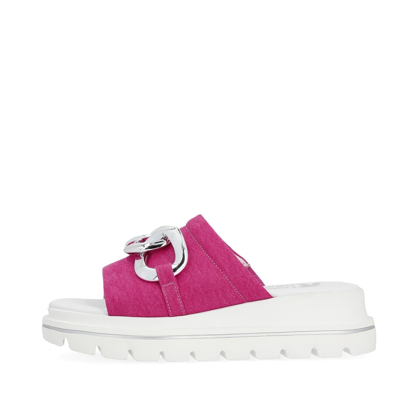 Rieker Artikelnummer W1652-31 Rieker Damen Pantoletten fuchsia