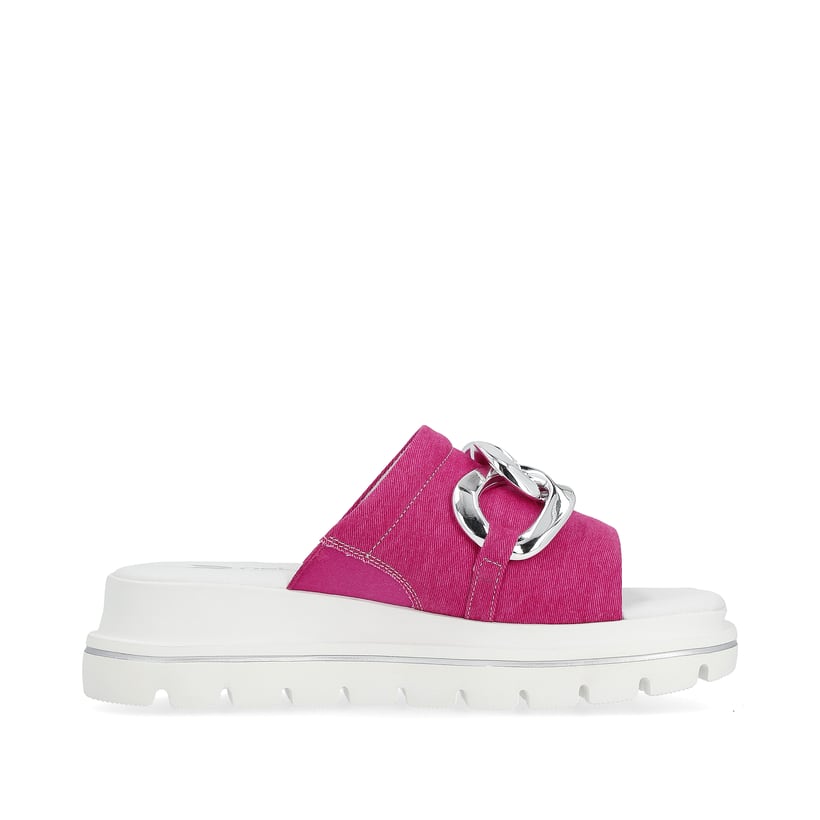 Rieker Artikelnummer W1652-31 Rieker Damen Pantoletten fuchsia Vatertagsangebot