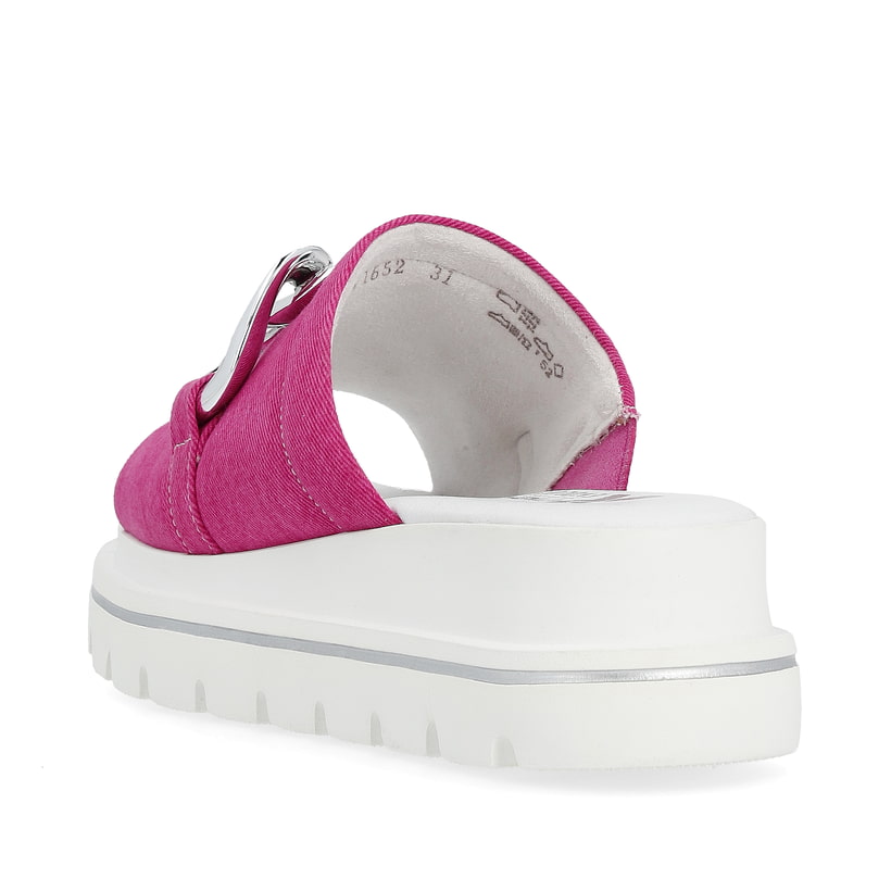 Rieker Artikelnummer W1652-31 Rieker Damen Pantoletten fuchsia Vatertagsangebot