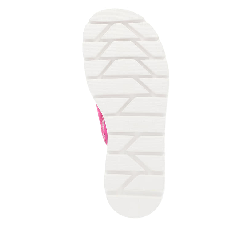 Rieker Artikelnummer W1652-31 Rieker Damen Pantoletten fuchsia Vatertagsangebot