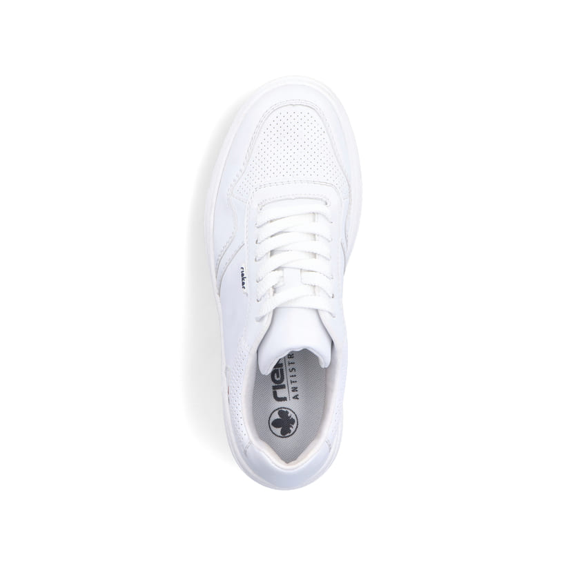 Rieker Artikelnummer M7811-80 Rieker Damen Sneaker Low kristallweiss Valentinstagsangebot