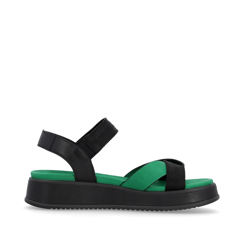 Rieker Artikelnummer W0851-00 Rieker Damen Riemchensandalen night black Neueste Mode