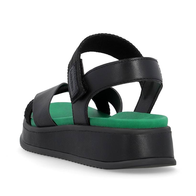 Rieker Artikelnummer W0851-00 Rieker Damen Riemchensandalen night black Neueste Mode