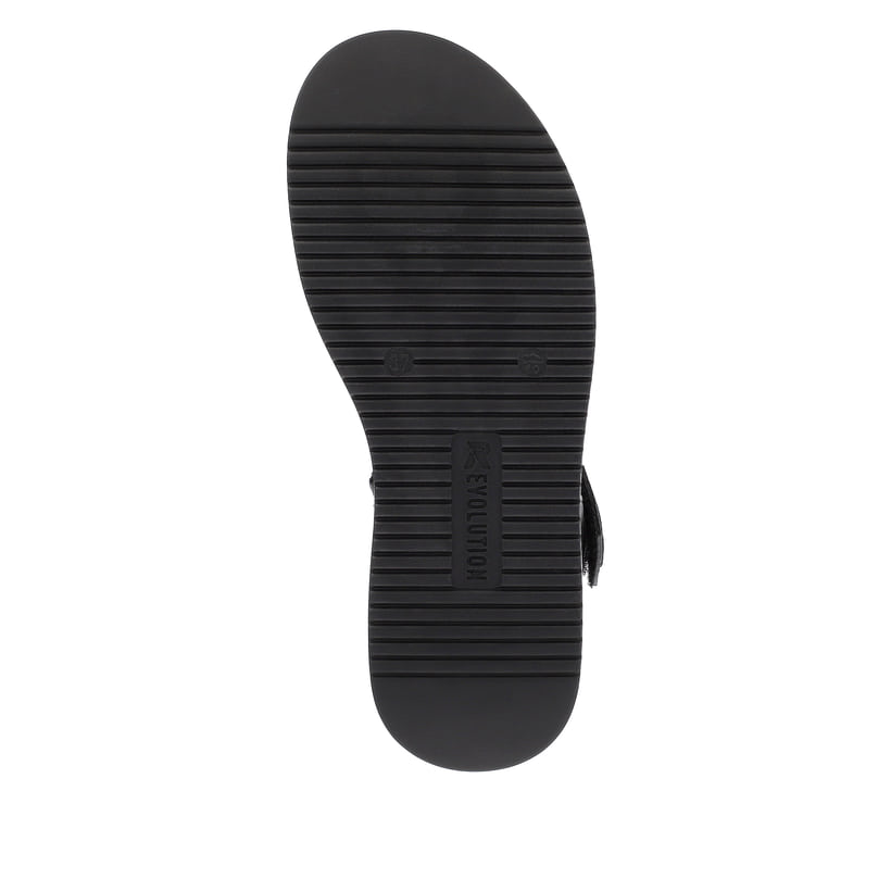 Rieker Artikelnummer W0851-00 Rieker Damen Riemchensandalen night black Neueste Mode